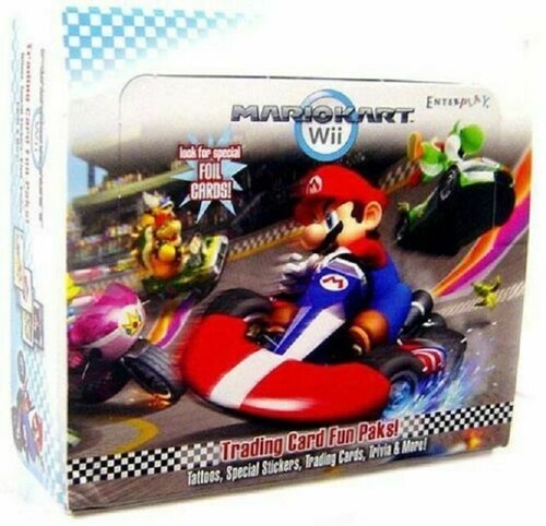 Mario kart wii foil cards - kart, f1