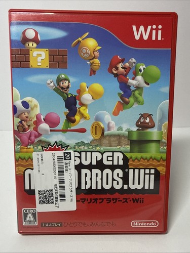 New super mario bros wii - bros.,
