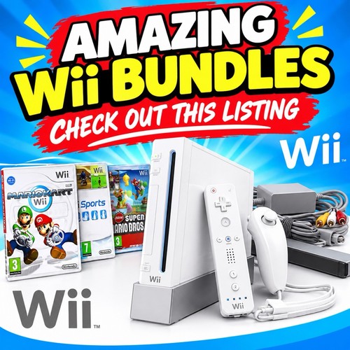 Pacchetto console nintendo wii - console,