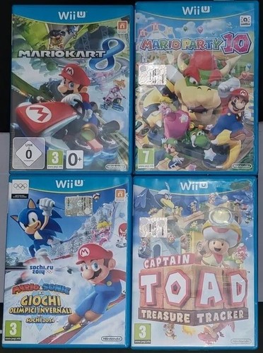 Lotto giochi nintendo wii u - giochi,